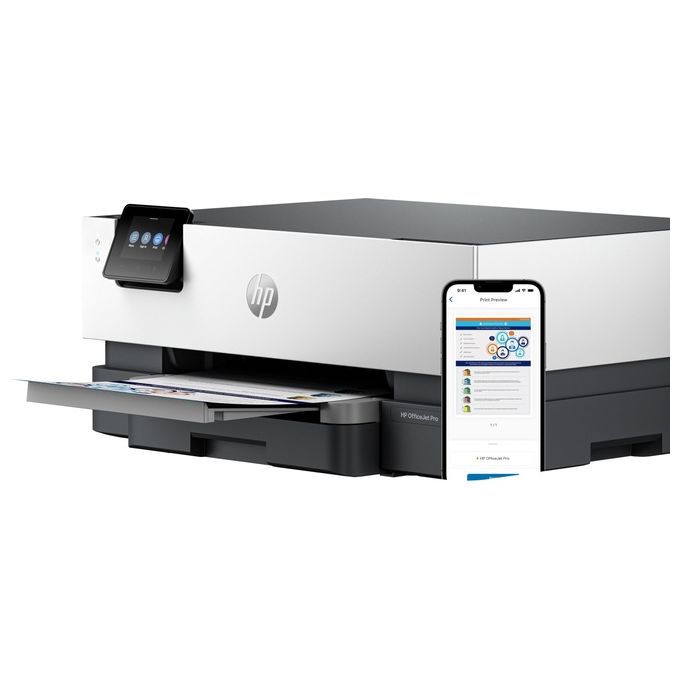 HP 5A0S3B OfficeJet Pro 9110b Stampante Inkjet a Colori Wi-Fi Stampa Fronte Retro 22 ppm USB colore Grigio