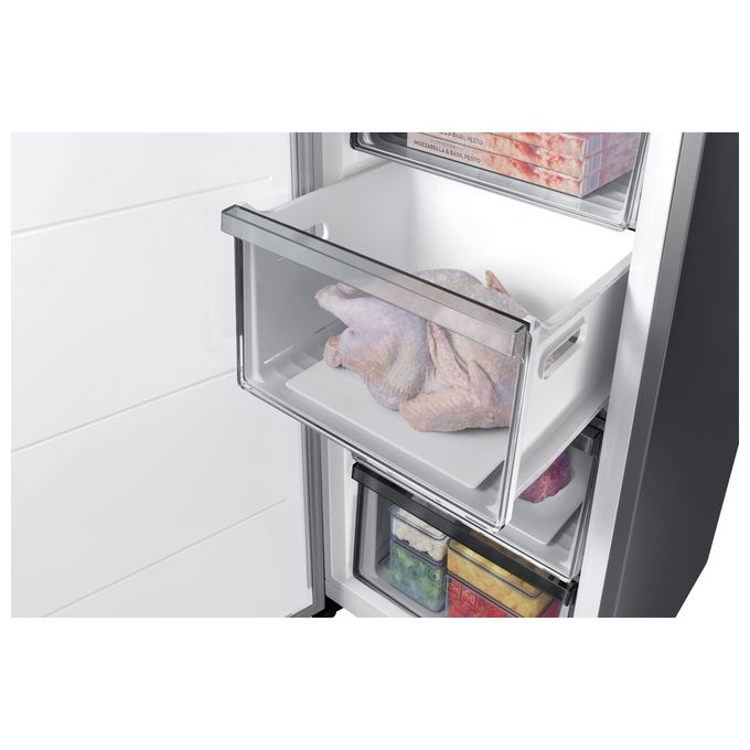 Samsung RZ32C7BBES9 Twin Congelatore Verticale 323 L 186 cm Classe E 36 dB Total No Frost Wi-Fi colore Acciaio Inox