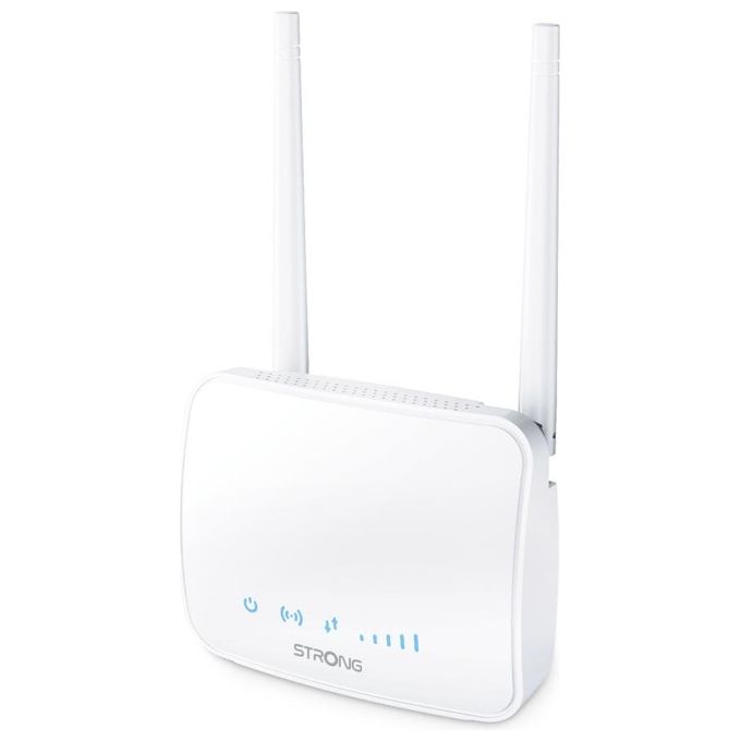Strong 4GROUTER350M Router 4G LTE WiFi 4 300 Mbit-s 150 Mbit-s Download SIM 1 Porta LAN colore Bianco