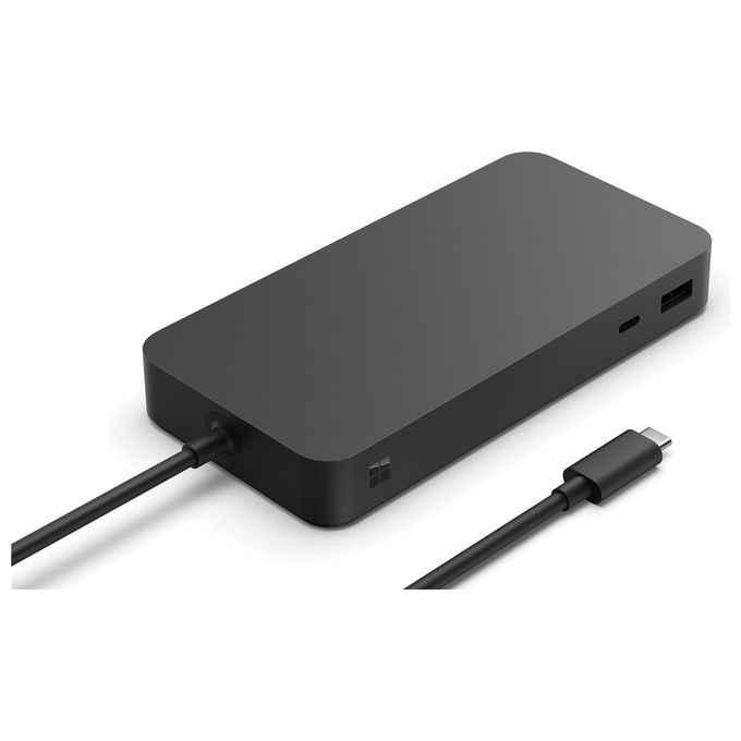 Microsoft T8I-00004 Surface Thunderbolt 4 Dock Docking Station 3x USB 3.2 Gen 2 3x Thunderbolt 4 Ethernet 2500 Mbit-s 165W colore Nero