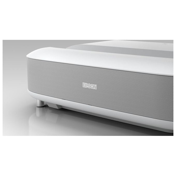 Epson EH-LS650W Proiettore Laser 4K 3600 ANSI lumen 3LCD HDR Smart Wi-Fi Bianco