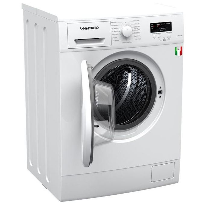 San Giorgio SG710 Lavatrice Carica frontale Classe energetica D Capacita' di carico 7Kg Centrifuga 1200 giri Indicatore anomalia Controllo surriscaldamento