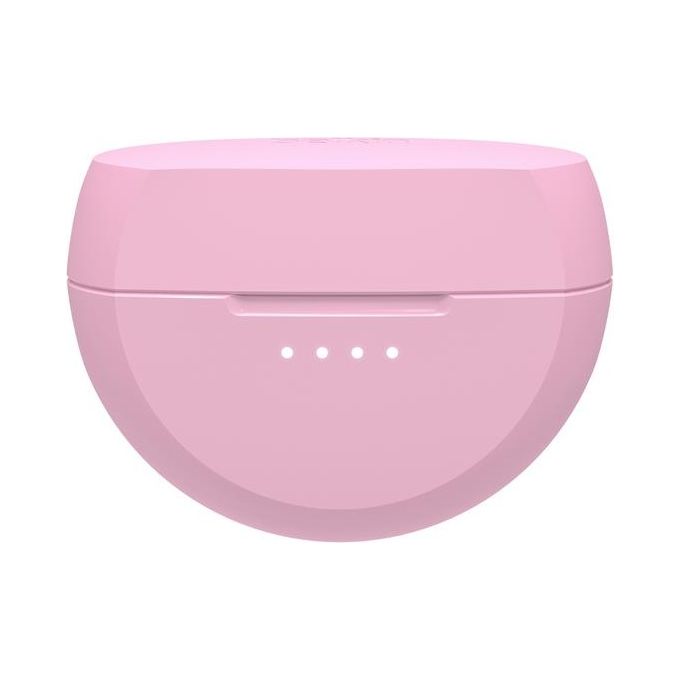 Belkin AUC011BTPK SoundForm Nano 2 Auricolari Bluetooth per Bambini con Microfono Volume Sicuro 85 dB IPX5 Autonomia 28 Ore Colore Rosa