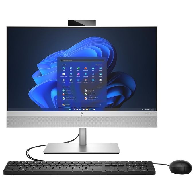 HP 627Z5ET#ABZ EliteOne 840 G9 PC All-in-one Touch Screen 23.8'' Intel Core i5-13500 16 GB DDR5 512 GB SSD Windows 11 Pro Wi-Fi 6E colore Argento