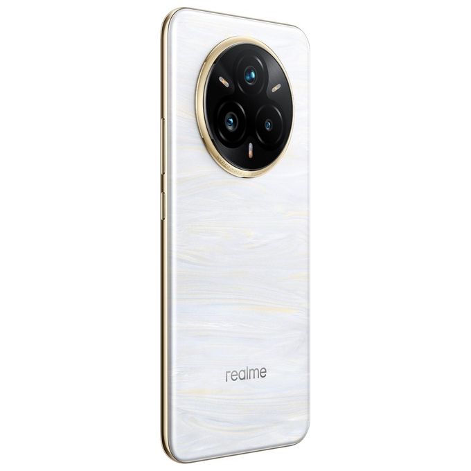 Realme 631011004926 14 Pro+ 5G Smartphone OLED 6.83'' 120Hz 12 GB 512 GB 6000 mAh 80W Ricarica Rapida colore Bianco