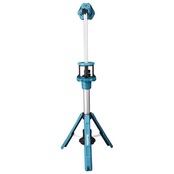 Makita DML814 Luce da Lavoro LED 3000 lm con Treppiede Regolabile colore Blu