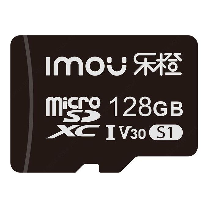 Imou ST2-128-S1 Scheda MicroSD 128 GB Classe 10 U3 V30 UHS-I velocita' lettura 95 MB-s colore Nero