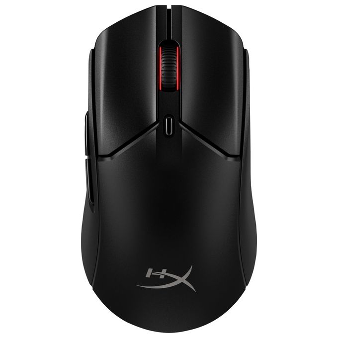 HyperX 6N0B0AA Pulsefire Haste 2 Mouse da gaming wireless 26000 DPI 6 tasti programmabili 100 ore batteria colore Nero