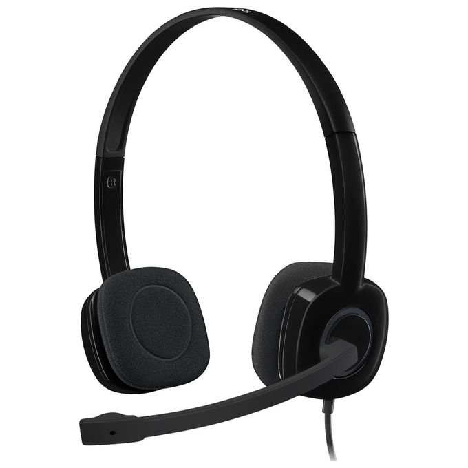 Logitech H151 Cuffia Stereo Nero