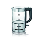 Severin WK3472 Mini Bollitore Elettrico in Vetro 0,5 L 1100 W Filtro Anticalcare BPA Free colore Nero