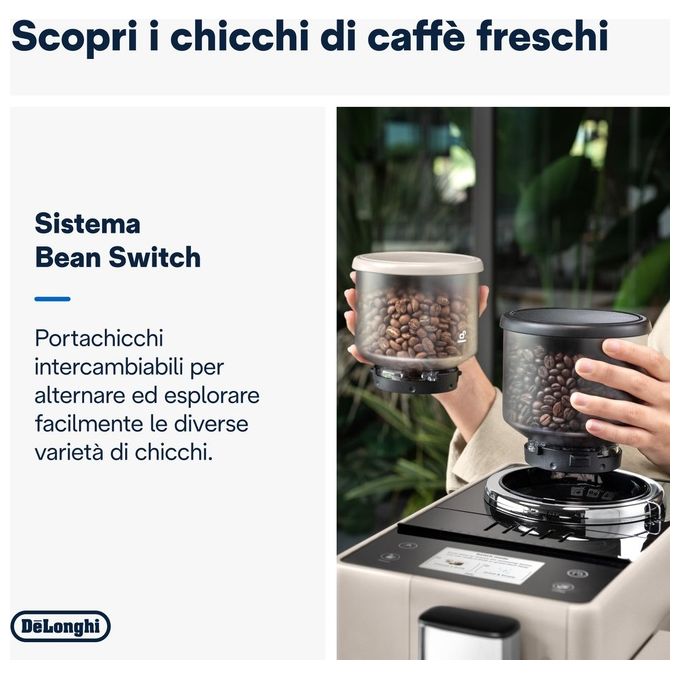 De'Longhi EXAM440.55.G Rivelia Macchina da caffe' Automatica 1,4 L 19 bar 1450 W Bean Switch LatteCrema Hot colore Grigio 16