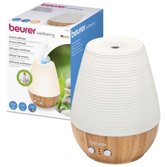 Beurer Diffusore di Aromi ad Ultrasuoni Luce Led 180ml 6 Colori