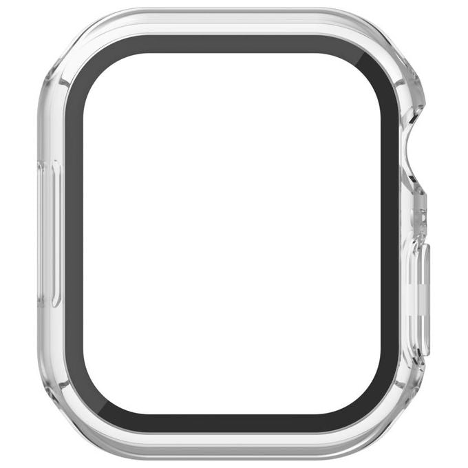 Belkin OVG003ZZCL TemperedCurve Proteggi Schermo Curvo Bumper 2 in 1 Apple Watch Series 4 5 6 7 8 9 SE 40 41mm colore Trasparente