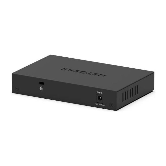 NETGEAR GS308E-400EUS GS308E Switch Gigabit Gestito L2-L3 a 8 Porte con Supporto VLAN QoS e Gestione Web colore Nero