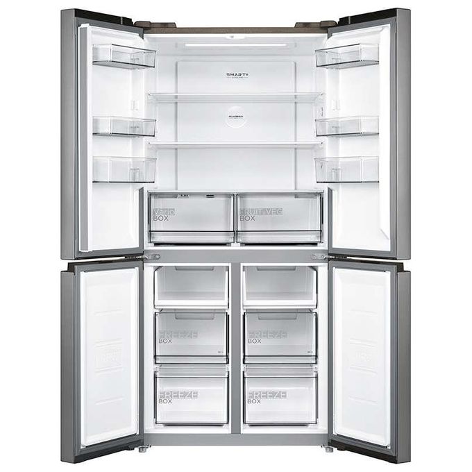Midea MDRM691FIE46 Frigorifero Americano 4 Porte 515 L 189,8 cm Classe E 35 dB Total No Frost Inverter colore Inox