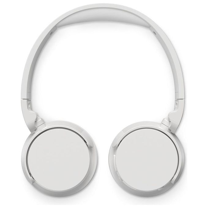 Philips TAH4209WT-00 Serie 4000 Cuffie a Padiglione Wireless Bluetooth 5.3 55 ore Microfono Integrato colore Bianco