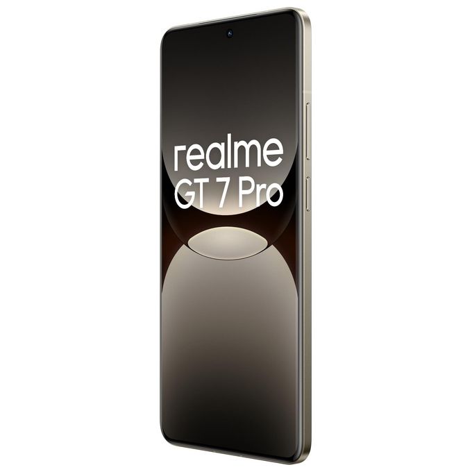 Realme RMX5011 GT 7 Pro 5G Smartphone 12GB RAM 512GB ROM 6.78'' 120Hz 6500 mAh IP68 colore Galaxy Grey