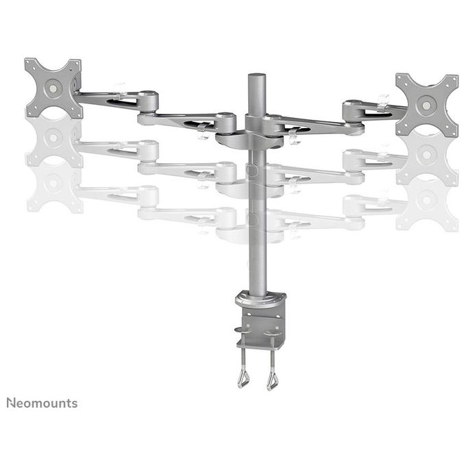 Newstar Supporto Scrivania per 2 Schermi  Lcd-led-tft fino a 26''(65 Cm)