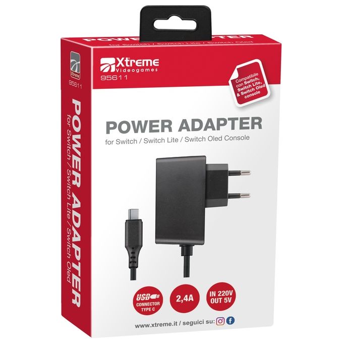 Xtreme Alimentatore per Nintendo Switch