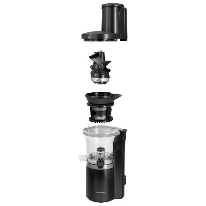 Panasonic MJ-L700KXE Slow Juicer Estrattore di Succo Senza Lame 150W Nero