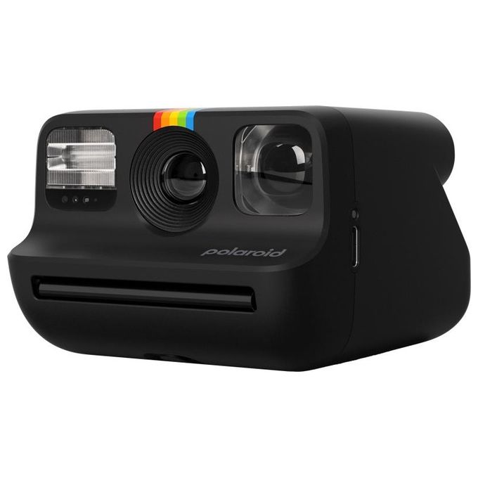 Polaroid 9096 Go Generation 2 Fotocamera Istantanea Pellicola Go Doppia Esposizione Autoscatto USB-C colore Nero