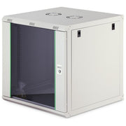 Digitus Armadio Rack 19'' 12 Unita' da Muro 638x600x600 Grigio Porta Vetro