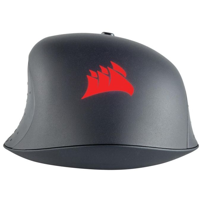 Corsair Harpoon PRO RGB, FPS-MOBA Mouse Gaming Ottico 12000 DPI 6 Pulsanti Programmabili Retroilluminazione LED RGB, Nero