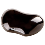 Fellowes Leonardi Supporto Polso Crystals Gel Nero