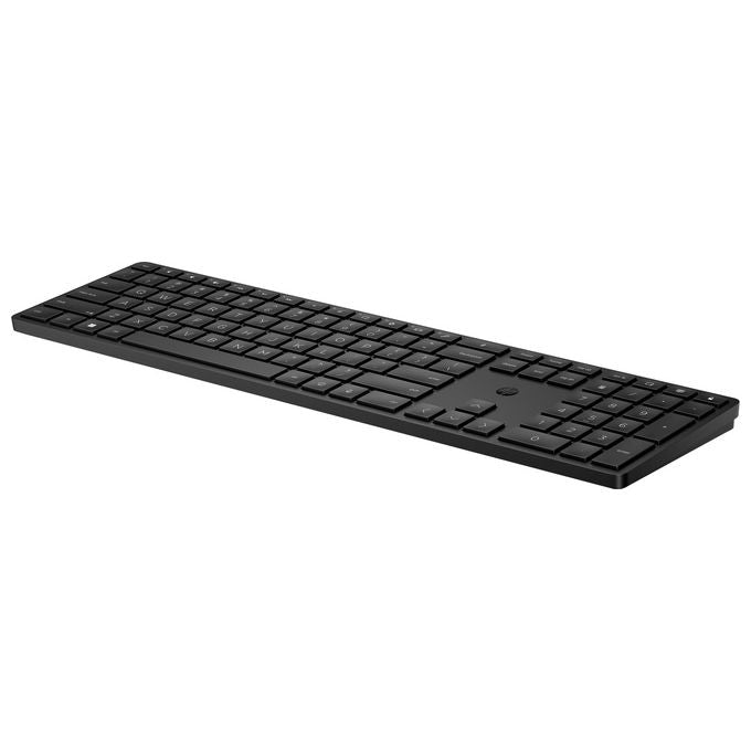 HP 4R184AA Tastiera Wireless Programmabile 450 Full-size RF USB 10m autonomia 20 mesi colore Nero