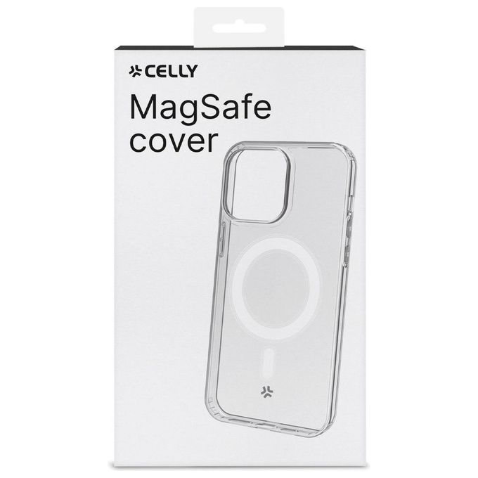 Celly Gel Skin Magnetic Cover per iPhone 15 Trasparente