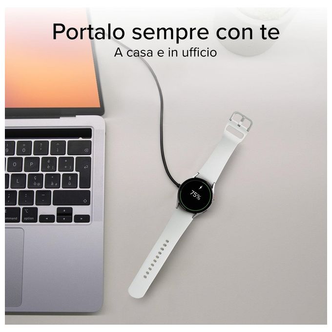 Sbs Caricatore Wireless per Samsung Watch Nero