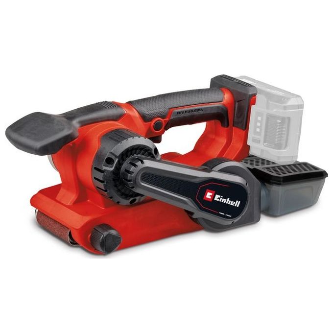 Einhell 4466270 TP-BS 18-457 Li BL Levigatrice a nastro a batteria 18 V motore Brushless velocita' regolabile 120-250 m-min colore Nero
