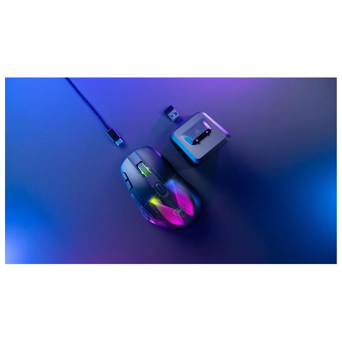 Turtle Beach TBM-1101-05 Kone XP Air Mouse da gioco wireless Sensore Ottico 19000 DPI Batteria 100 h Ricarica Rapida colore Nero