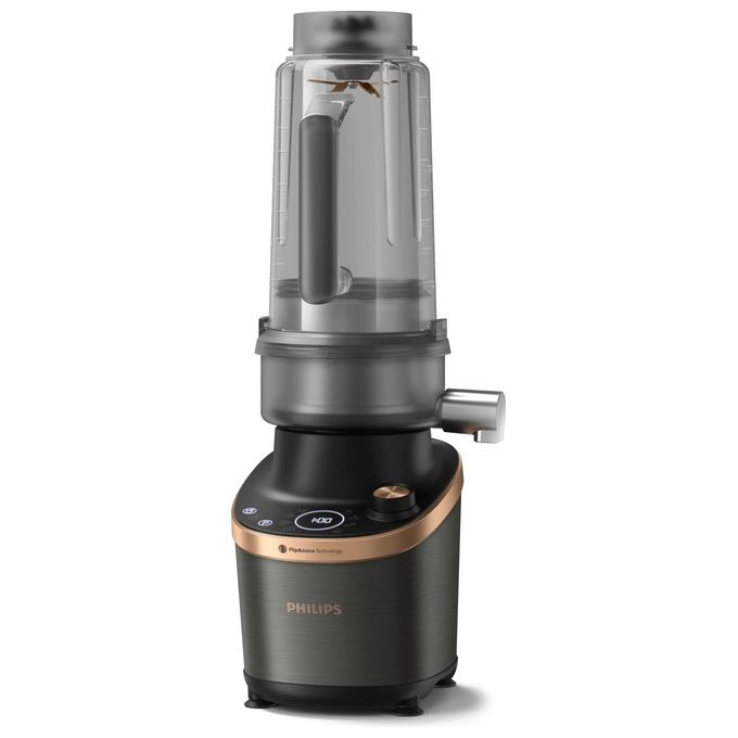 Philips HR3770-00 Flip and Juice Frullatore 2 L 1500 W 12 velocita' ProBlend Ultra colore Nero Rame