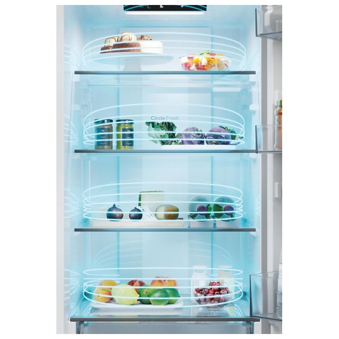 Candy CNCQ2T518EB City Fresco 300 Frigorifero Combinato 279 L 182 cm Classe E 38 dB No Frost colore Nero
