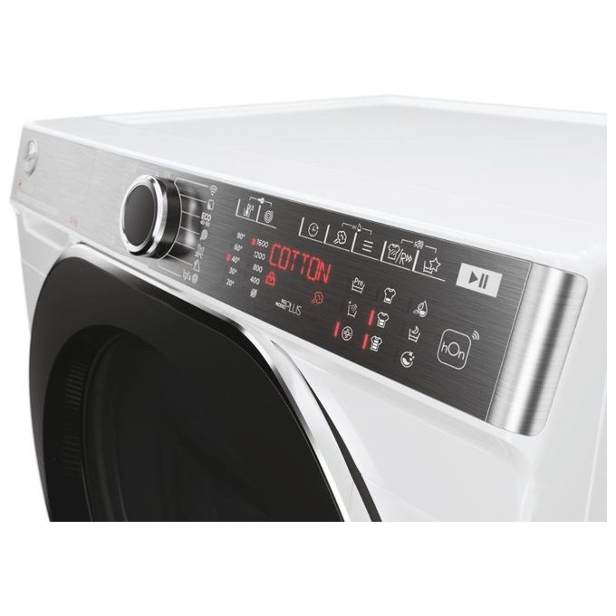 Hoover H-WASH 550 H5WPB68AMBC-1-S - Lavatrice a carica frontale 8 kg, 1600 rpm, Classe A, Motore Inverter, Programma Allergy Care, (85x60x52 cm), Bianco