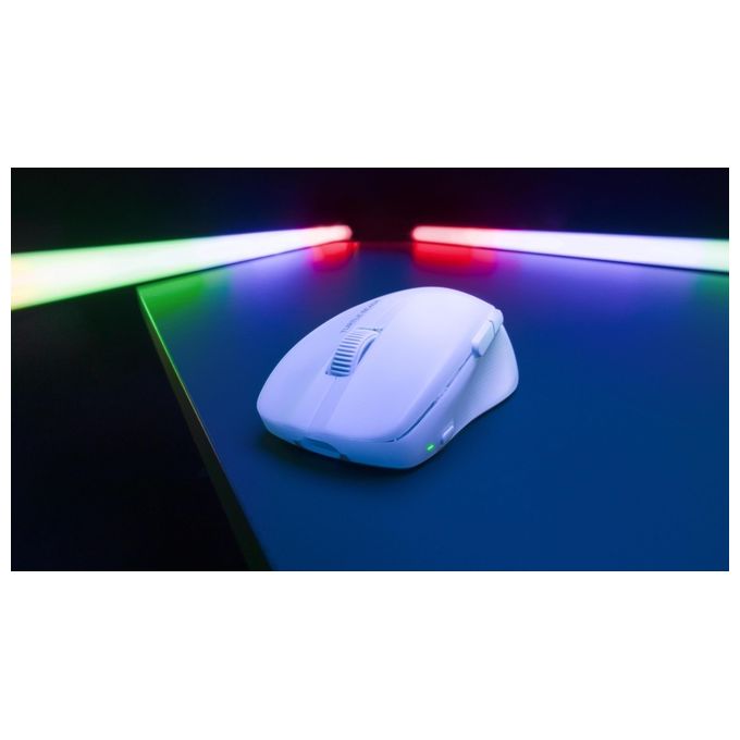 Turtle Beach TBM-1102-15 Pure Air Mouse da gioco wireless ultraleggero 54 g sensore 26000 DPI batteria 125 ore connessione 2,4 GHz Bluetooth colore Bianco