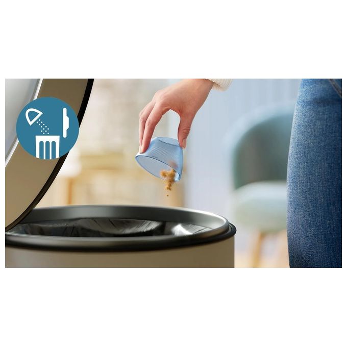 Philips GCA2100-20 Serie 1000 Levapelucchi Ricaricabile USB 90 min autonomia contenitore rimovibile colore Blu