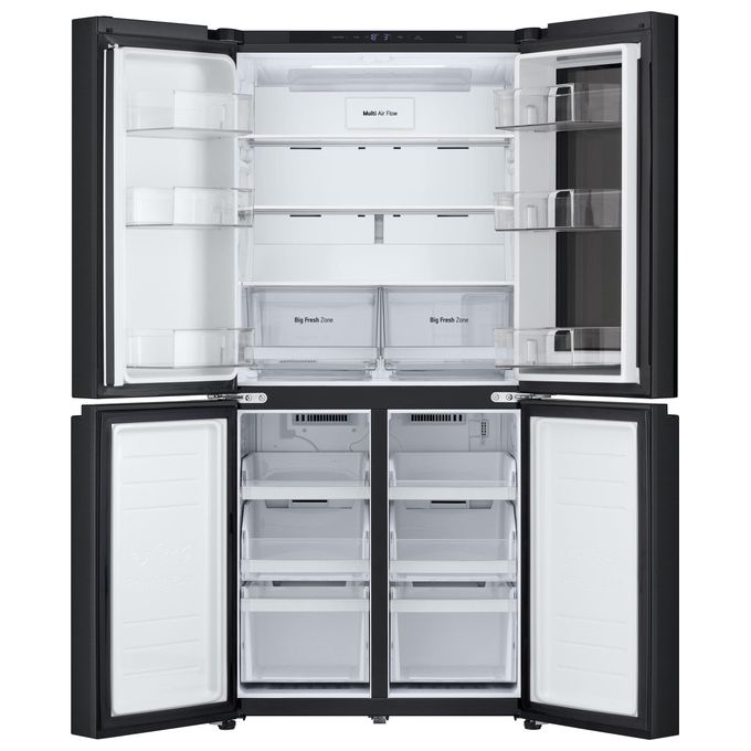 LG GMV860EPDE InstaView Frigorifero Multidoor Slim 530 L 178.7 cm Classe E 40 dB Wi-Fi Linear Cooling Total No Frost colore Nero