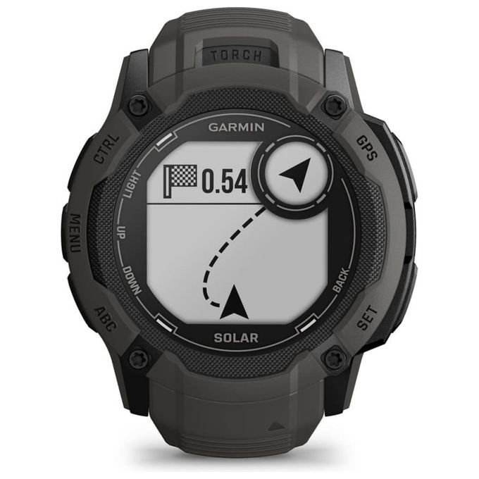 Garmin 010-02805-00 Instinct 2X Solar Orologio sportivo GPS Glonass Galileo Touch screen Solar 50 mm colore Grafite