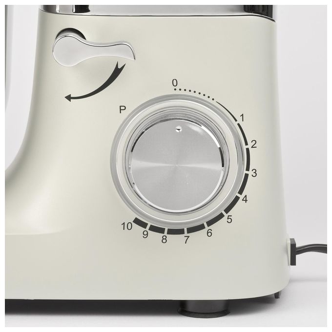 Girmi IM4701 Gastronomo Impastatrice Planetaria 6 L 1300 W 10 Velocita' Funzione Pulse colore Beige
