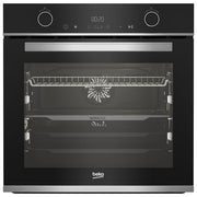 Beko 7768287623 bPRO500 Forno da incasso multifunzione 72 L Classe A+ SplitandCook AeroPerfect (59.4x56.7x59.5 cm) colore Acciaio inox