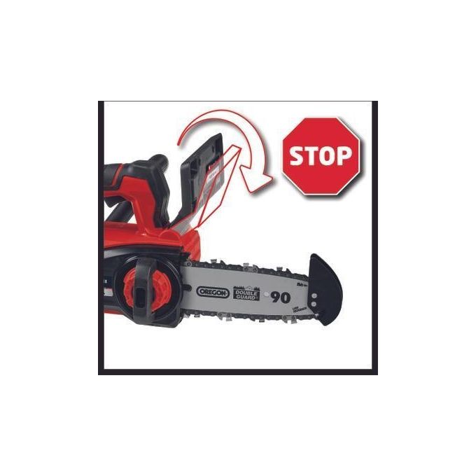 Einhell 4600020 FORTEXXA 18-20 TH Motosega da Potatura a Batteria 18V Brushless Barra OREGON 20 cm Power X-Change colore Rosso