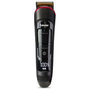 Beurer 10260 Regolabarba MN4X con 10 lunghezze di taglio da 3 a 12 mm e regolazione fine 0,8 e 1,2 mm colore Nero