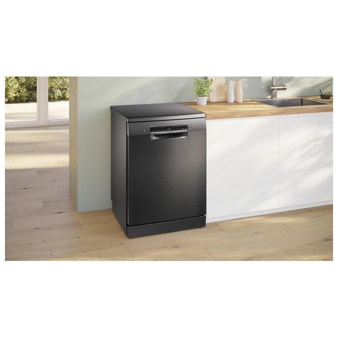 Bosch SMS4EMC06E Serie 4 Lavastoviglie Libera installazione 14 coperti Classe B 42 dB EcoSilence VarioDrawer (85x60x60 cm) colore Nero