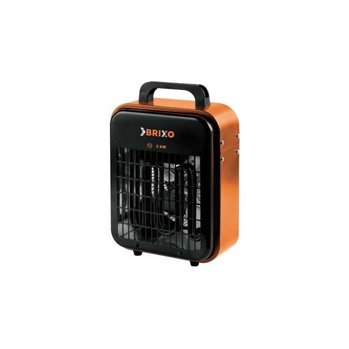 Brixo FR_539113 Fan Termoventilatore Generatore Aria Calda 2000W Regolabile IPX4 Termostato