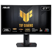 ASUS 90LM0510-B03E70 TUF Gaming Monitor Gaming Curvo 27'' Full HD 240Hz 1ms FreeSync Premium HDR10 colore Nero