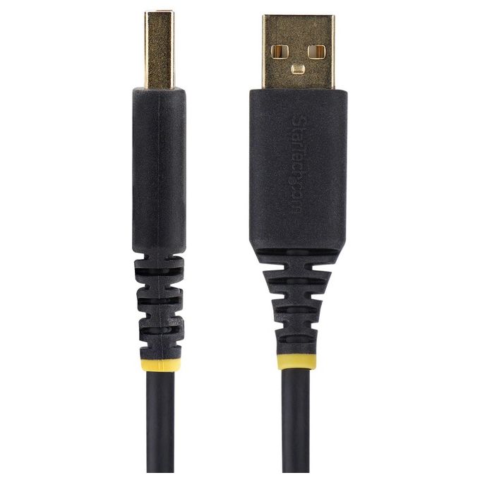 StarTech 1P10FFC-USB-SERIAL Cavo USB a Seriale RS232 3m con Chip FTDI Retention COM Viti e Dadi Intercambiabili LED di Stato colore Nero
