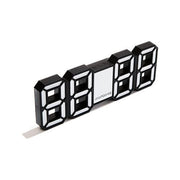 Muitomas NEONCLOCKWH Sveglia Digitale Neon LED con Snooze e Allarme Volume Progressivo Ingresso USB colore Bianco