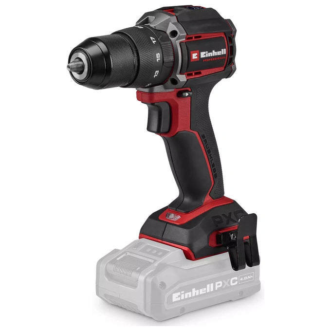Einhell 4514400 Professional Trapano a Percussione a Batteria Brushless 18 V 50 Nm Mandrino 13 mm Senza Batteria colore Nero